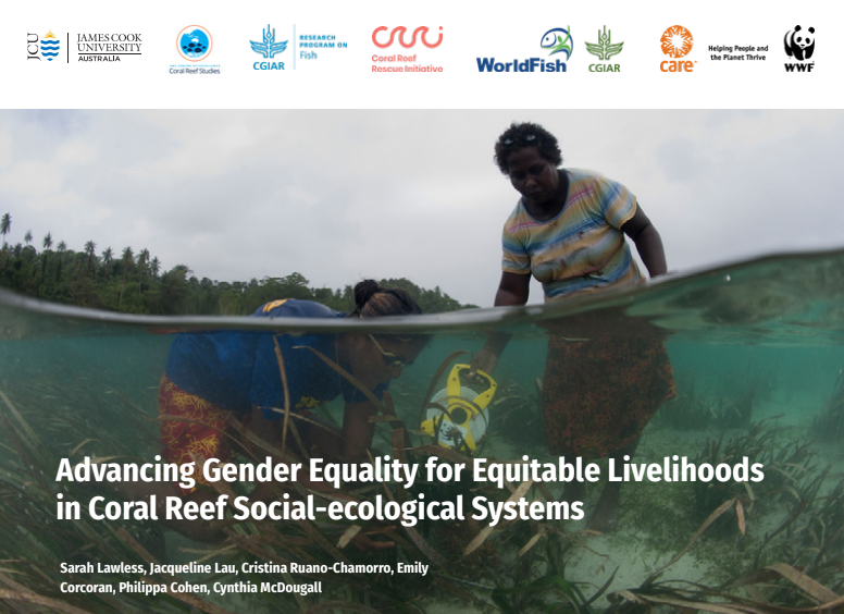 Gender Equality and Equitable Livelihoods in Coral Reef Ecosystems